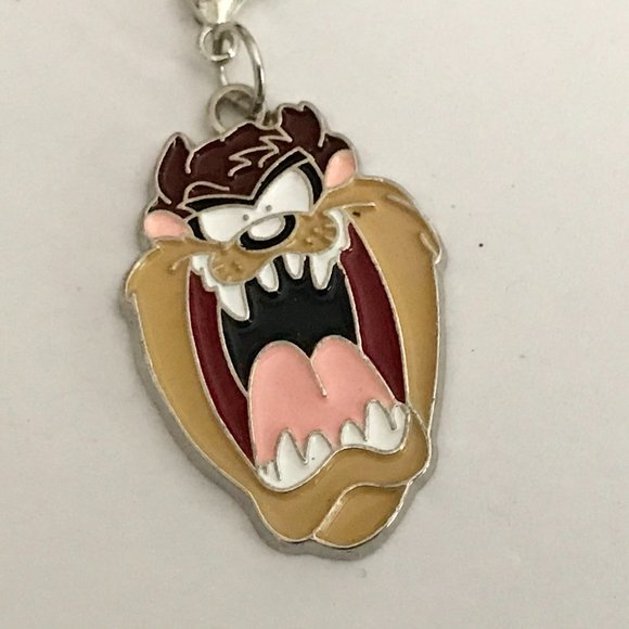 Taz Tasmanian Devil Charm Keychain Warner Bros. - Picture 5 of 8